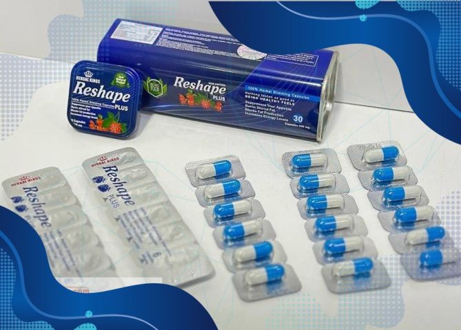 كبسولات ريشيب بلس للتخسيس وشد الجسم Reshape plus  2