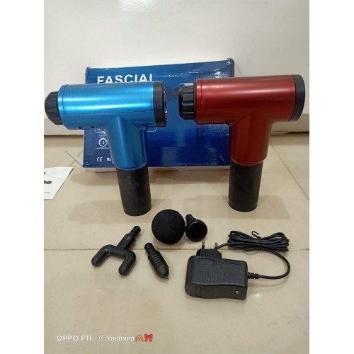 جهاز المساج المسدس متعدد الاستخدام - Fascial Gun لتخفيف الآلام 